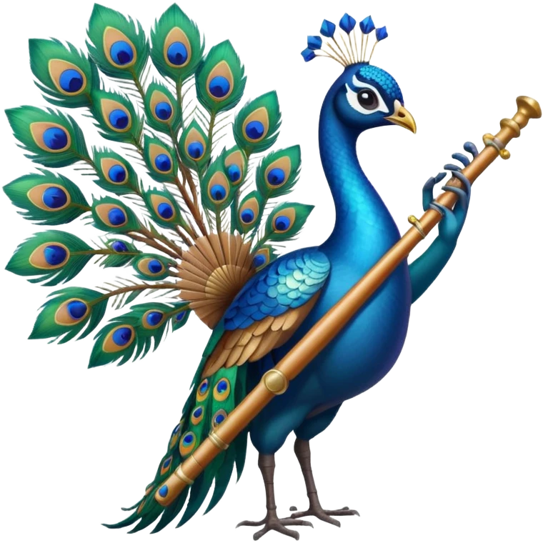 🦚🪈 emoji