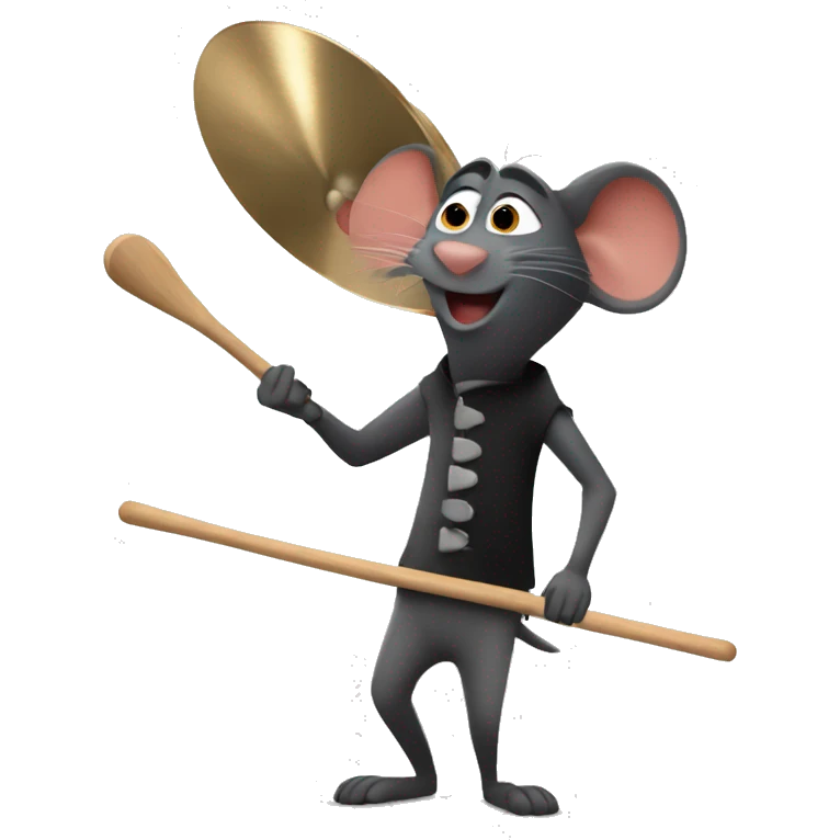 Ratatouille drummer emoji
