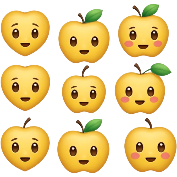 안경을 쓰고 웃고 있는 곰 emoji