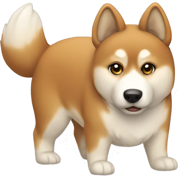 Siba inu emoji