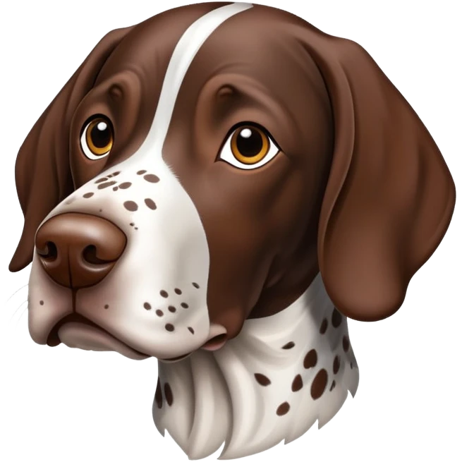 German shorthaired pointer emoji