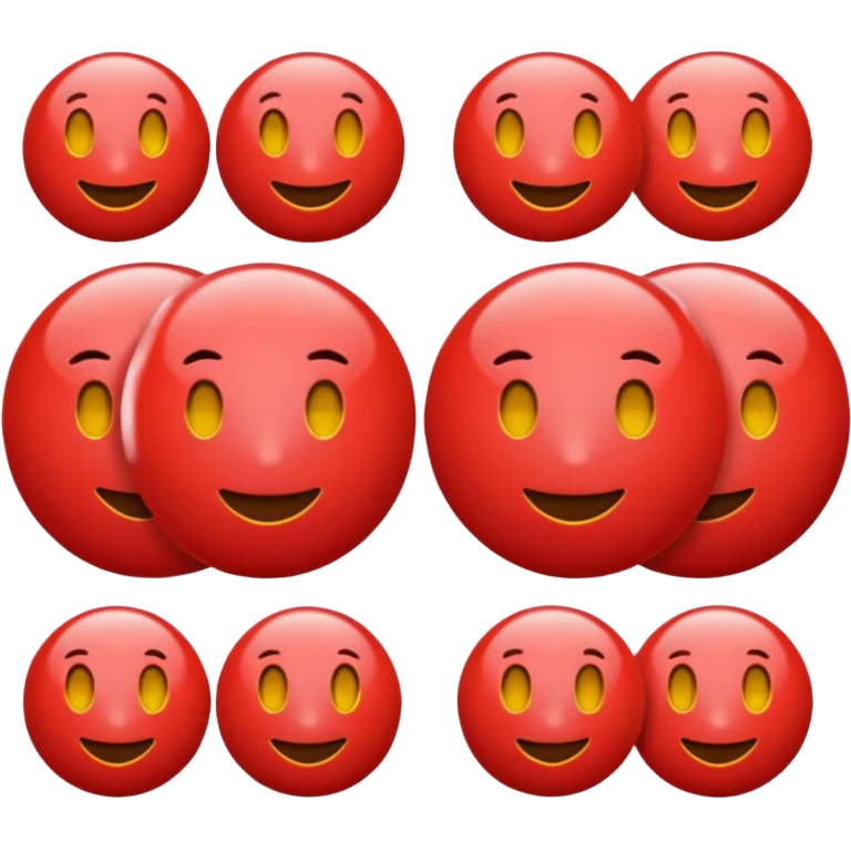 Red mon emoji  emoji