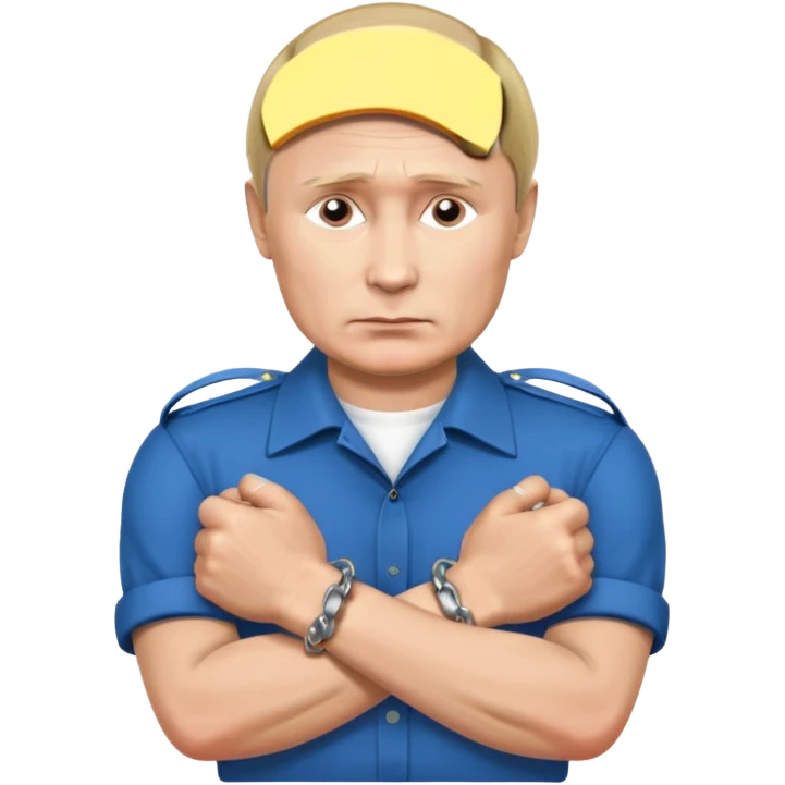 путин в наручниках emoji