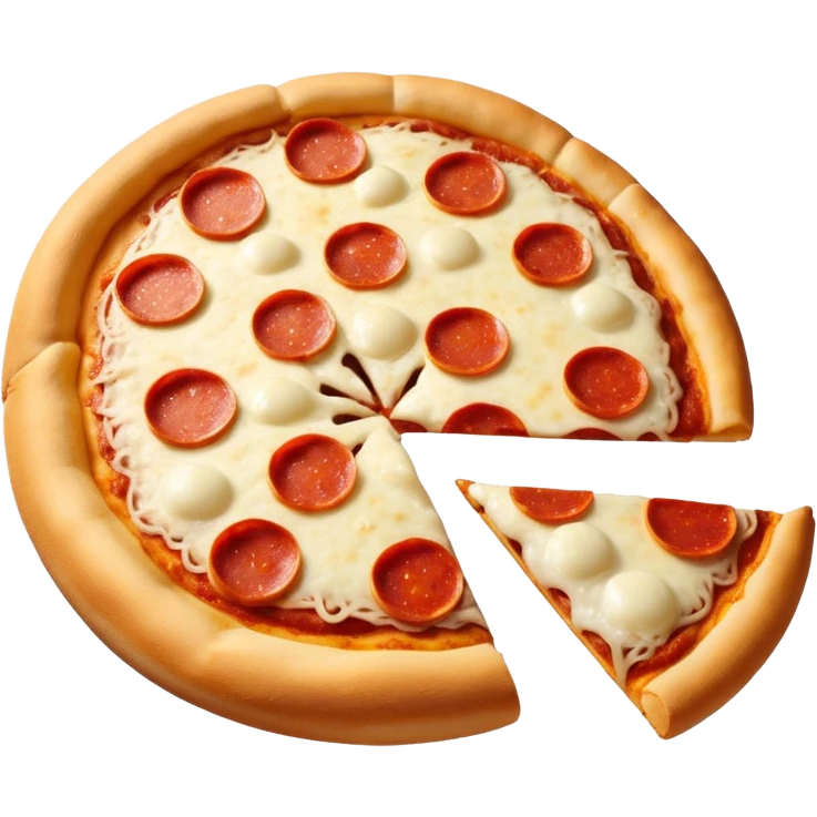 pizza in the shape of boobs emoji