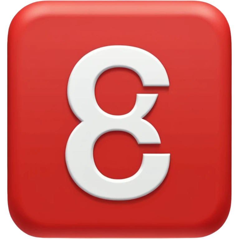 red number 6 emoji