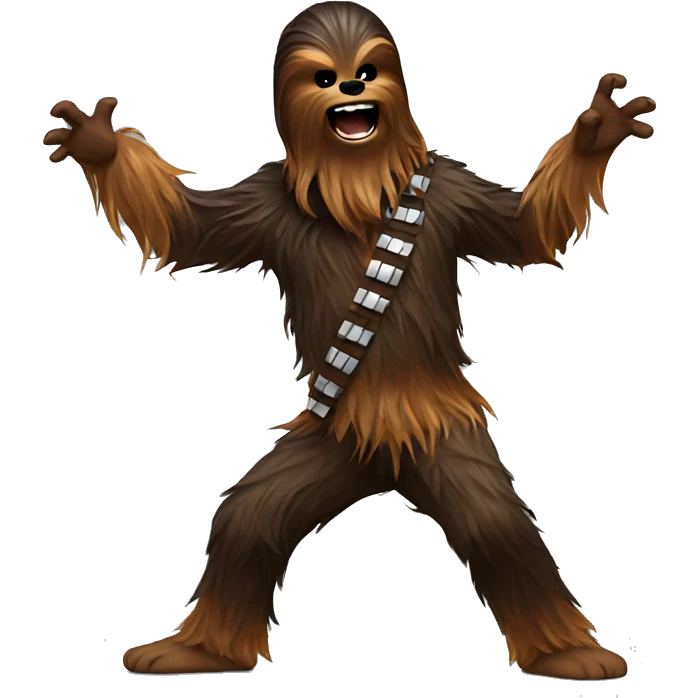 dancing chewbacca emoji