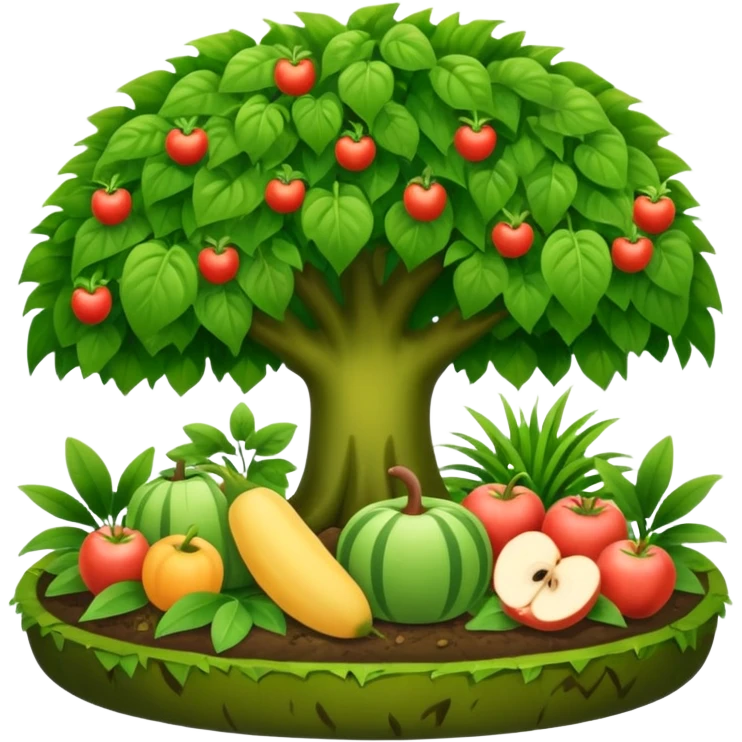 food forest emoji