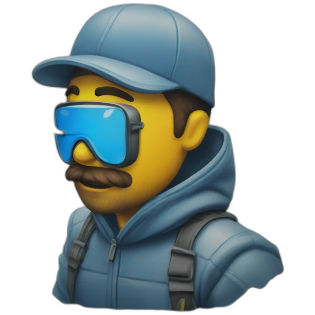Spraypainter emoji