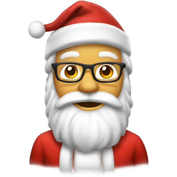 Santa emoji