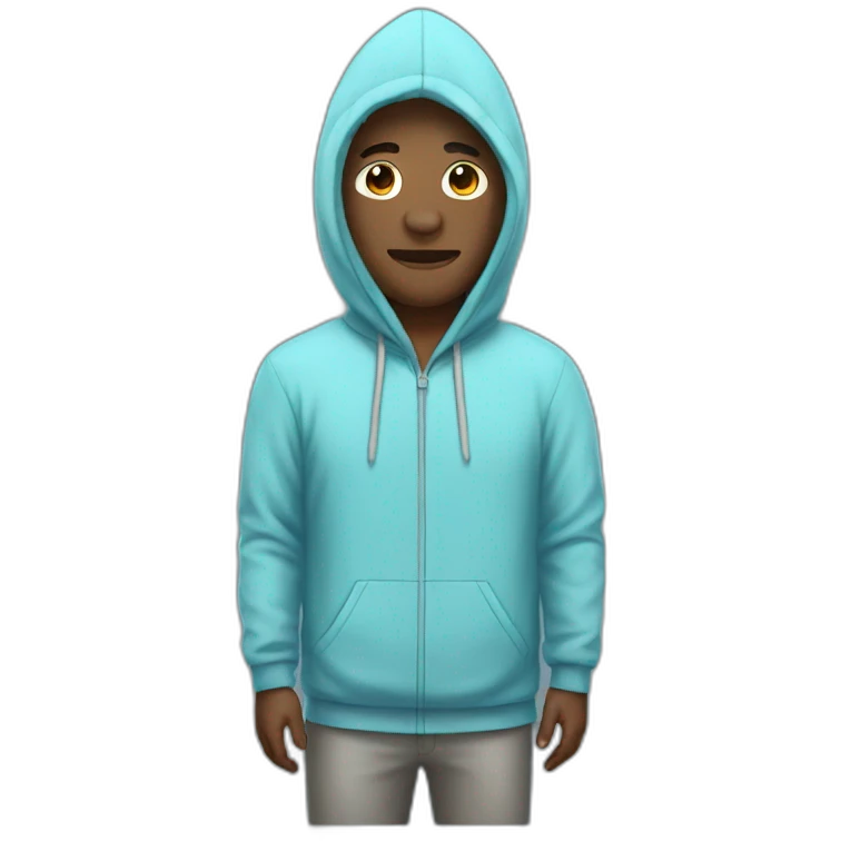man with shark onesie emoji