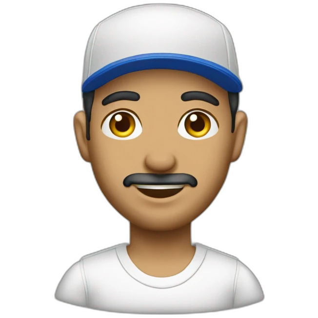 Algerian man barber casquette  emoji
