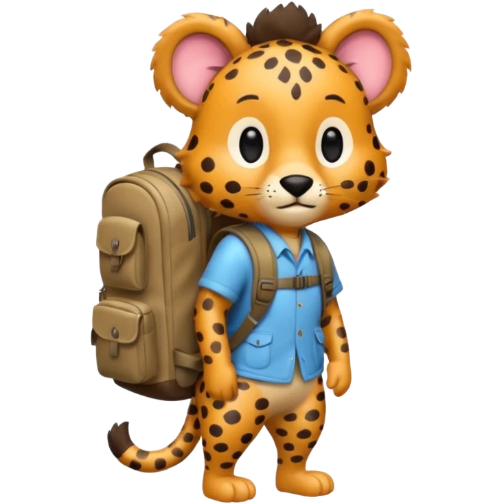  Safari Animal with Backpack  emoji