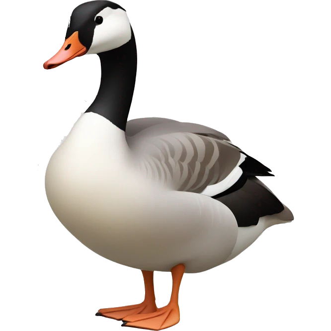 Candian goose honking emoji