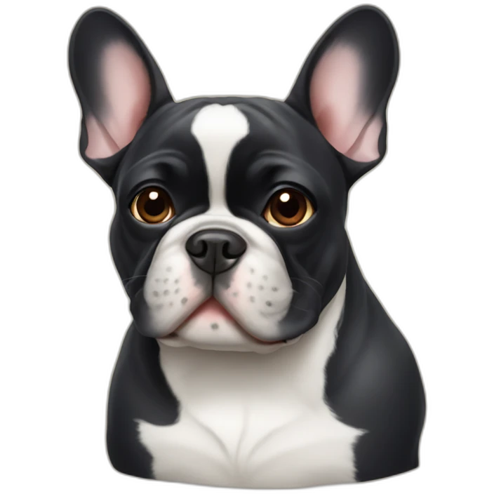 French bulldog emoji