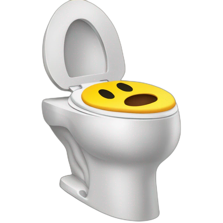 Caca-dans-soleil-soleil-dans-toilette emoji