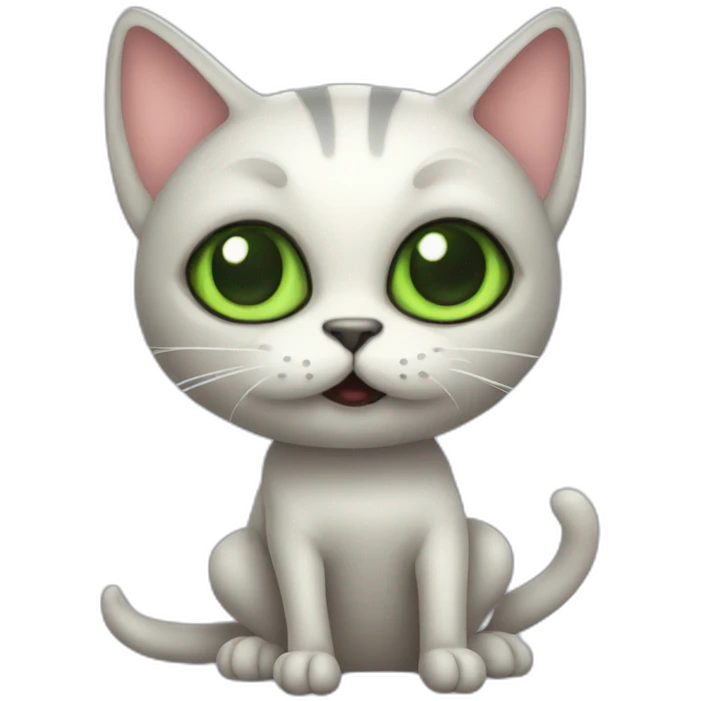 Alien cat emoji