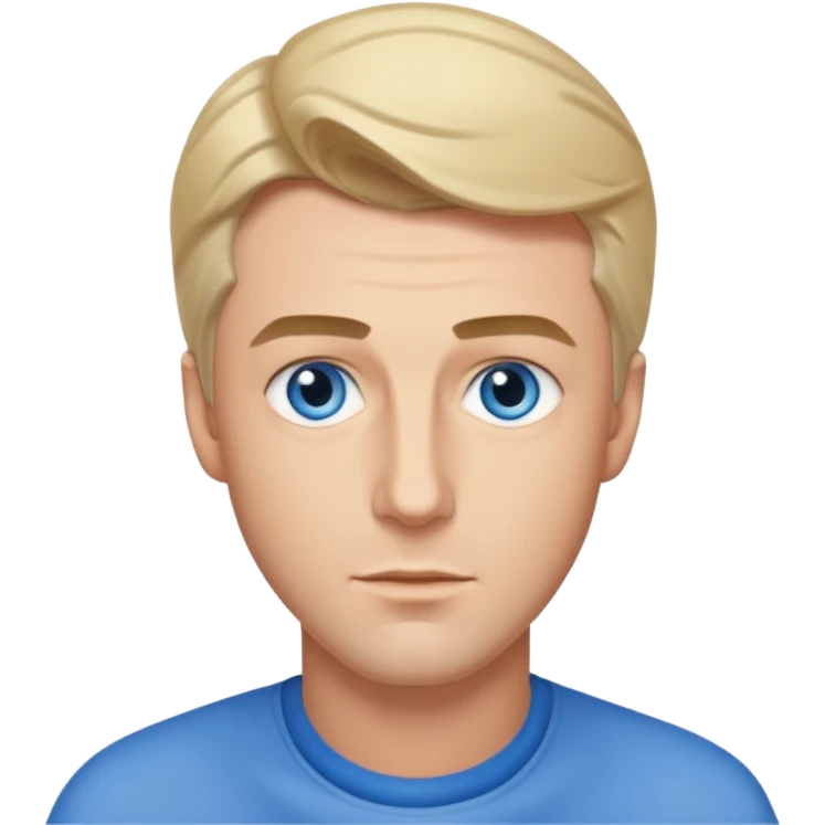 James Stewart with blue eyes emoji