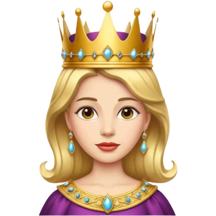 queen crown emoji