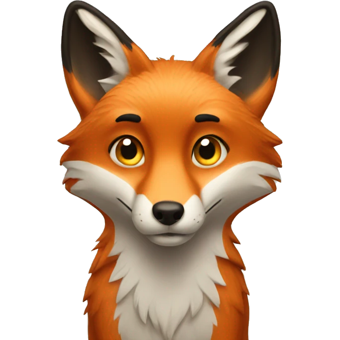 Red fox  emoji