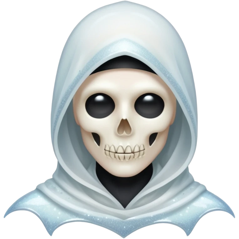 glitter white reaper emoji