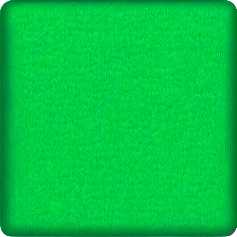 green fabric with pattern, smart fabric, high-tech textile emoji