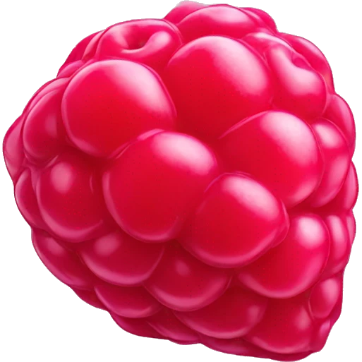 raspberry candy emoji