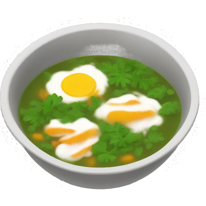 Winter soup emoji