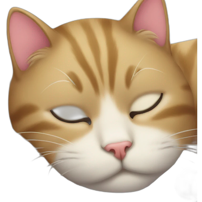 cat sleepin emoji
