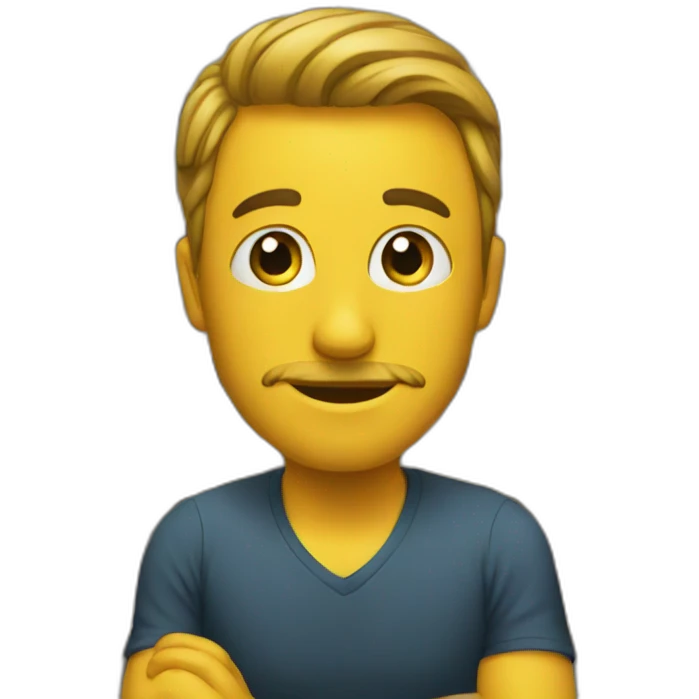 inside a library emoji