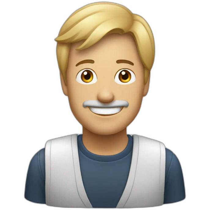 Stev jobs with à Samsung emoji