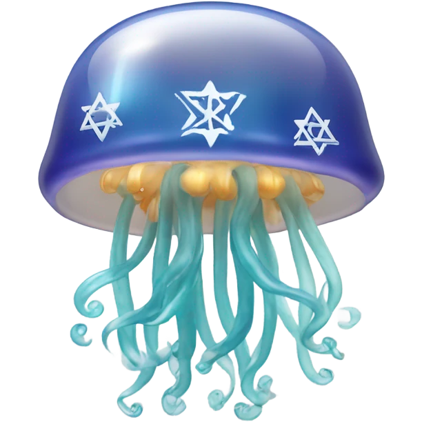 Jewish jellyfish emoji
