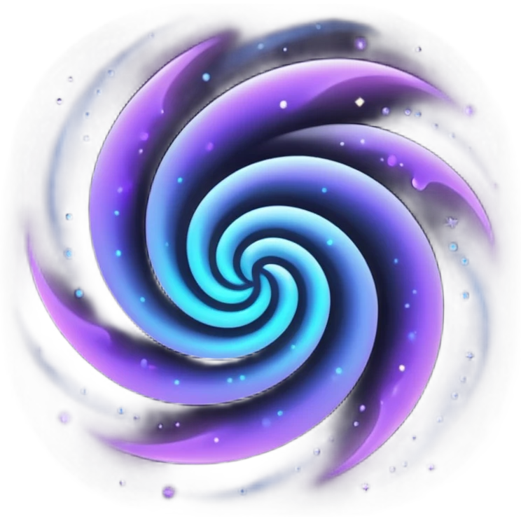 black magic particles emoji