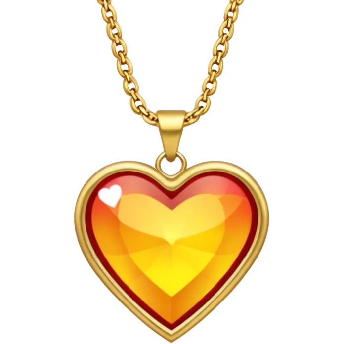 Bijoux Coeur doré espagnol doré rayon lumineux emoji