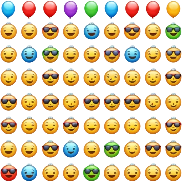 New Year's emojis  emoji
