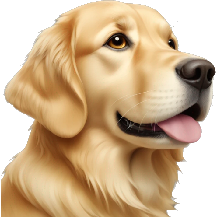 Golden retriever  emoji