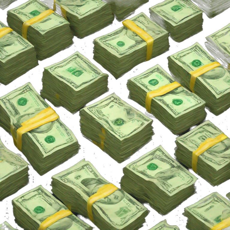 Money stack emoji