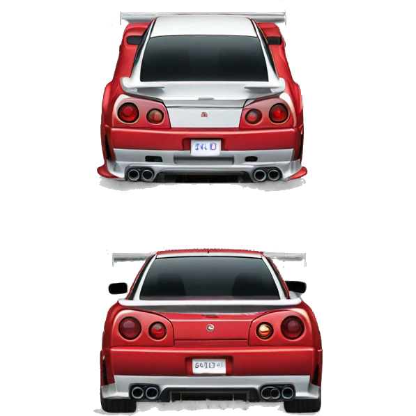 Nissan skyline gtr r34 emoji