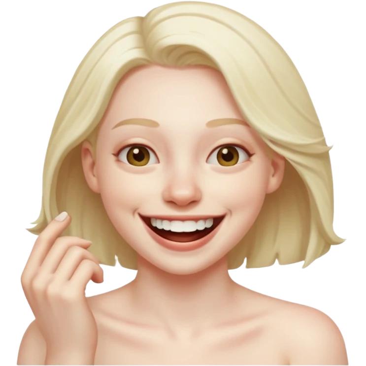 Pulling off my skin laughing but use this emoji 😂 emoji