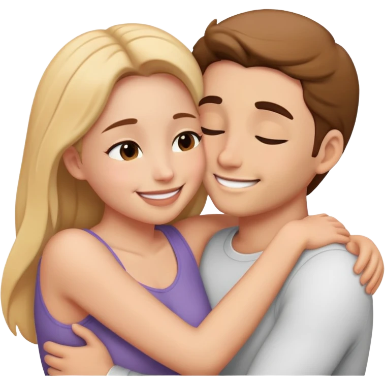 intimate moment between lovers emoji