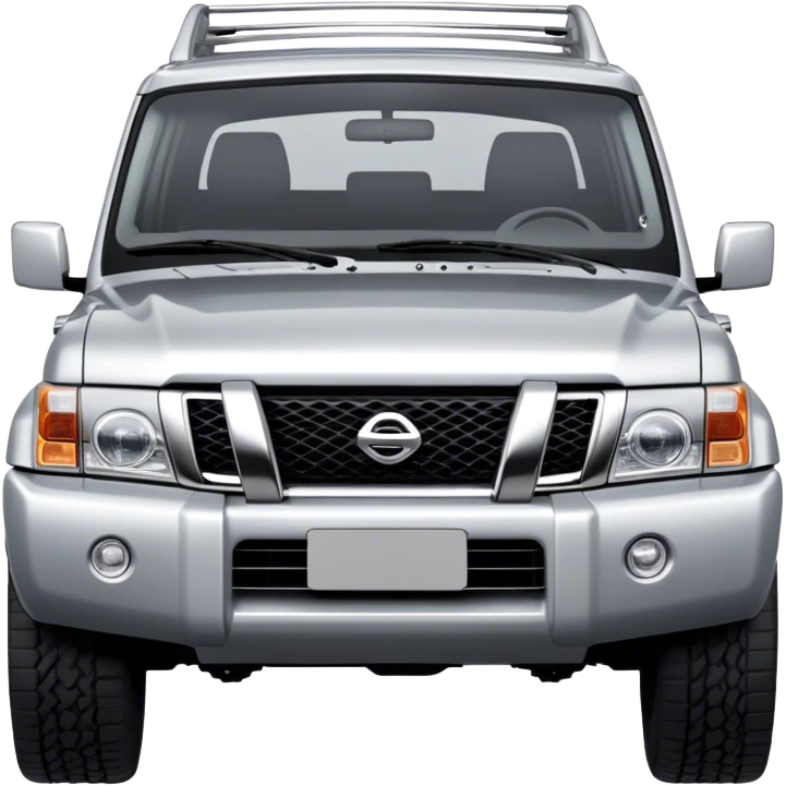 Nissan Patrol y62 - Nissan (Model Year: 2022) (Iconic colour: Silver) emoji