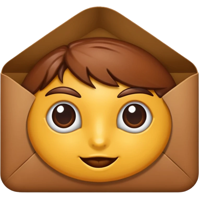 uma madeira com cara de emoji