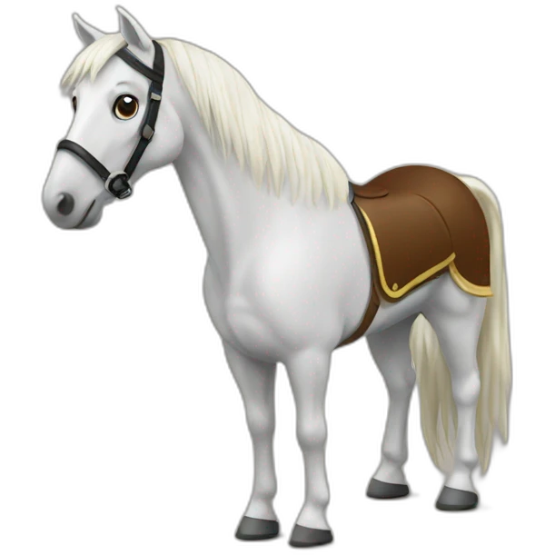 groom horse emoji