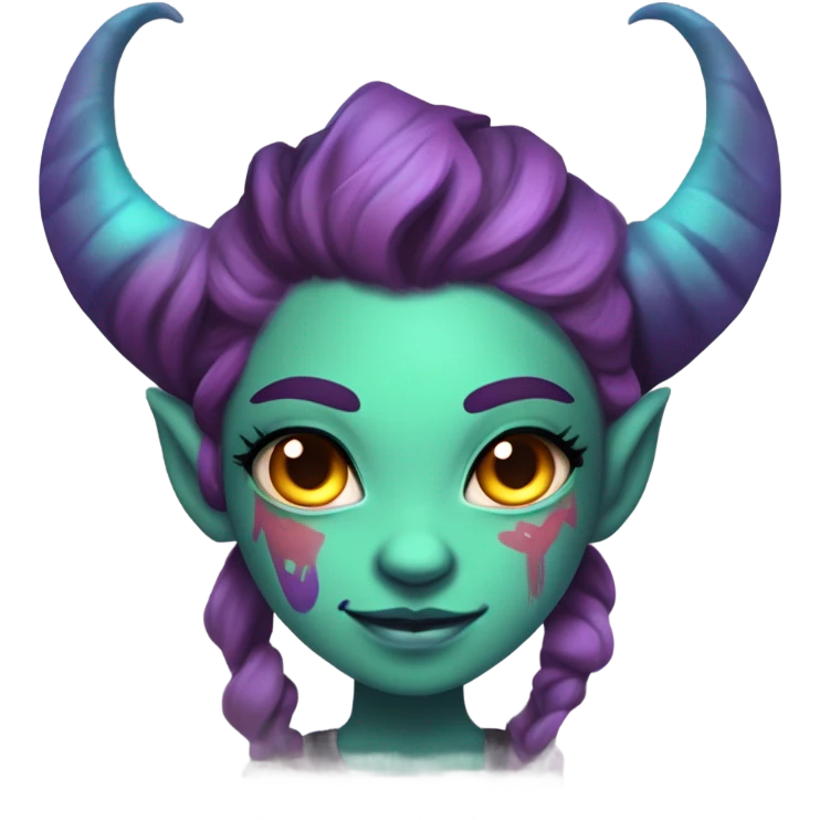Demon girl emoji