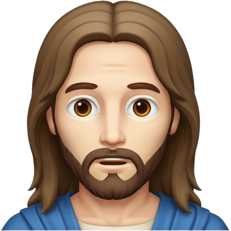 Jesus popping out  emoji
