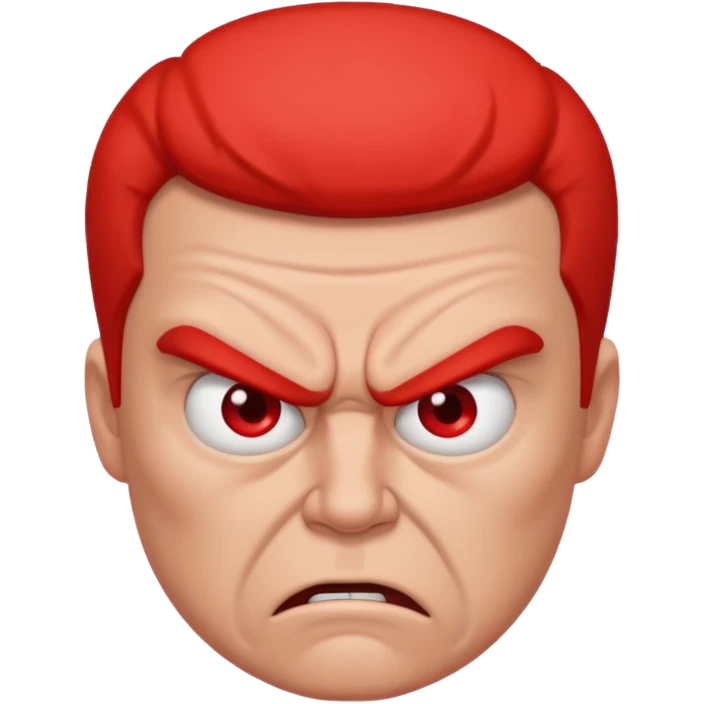 Angry emoji