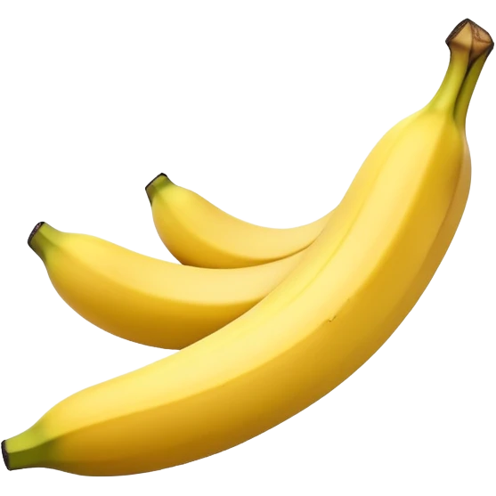 yellow banana with peel partially open emoji