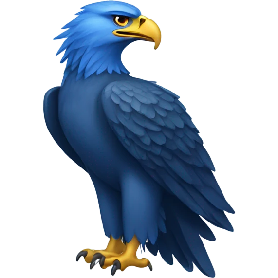 blue eagle emoji