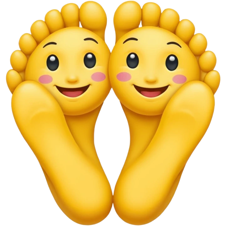 kissing feet emoticon emoji