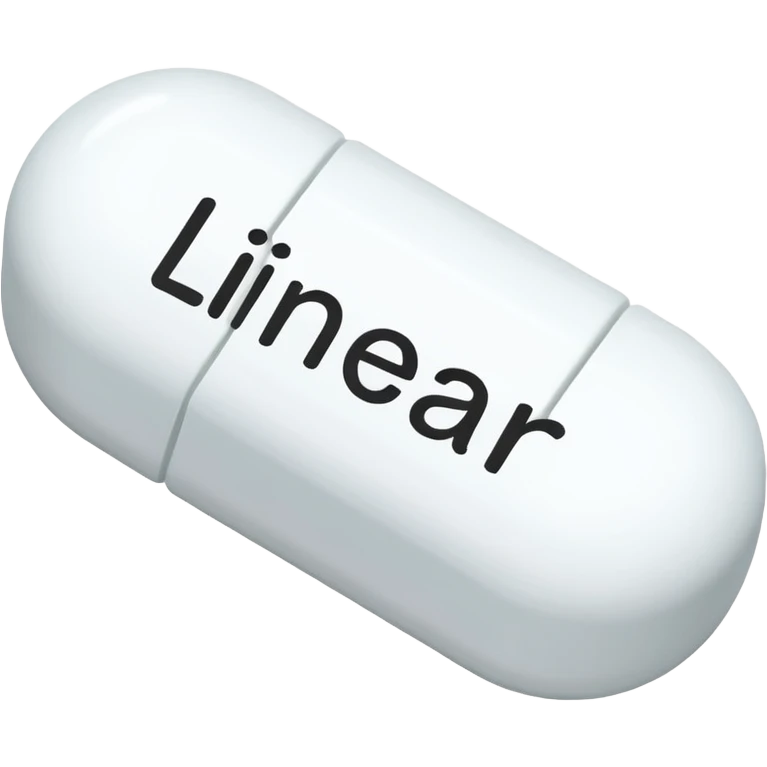 A pill with the word Linear on it emoji