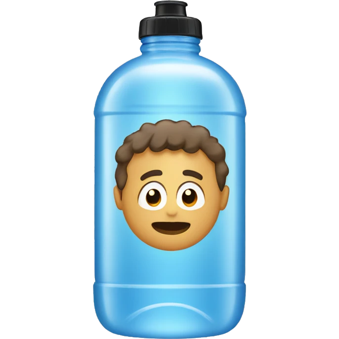 Water bottle  emoji